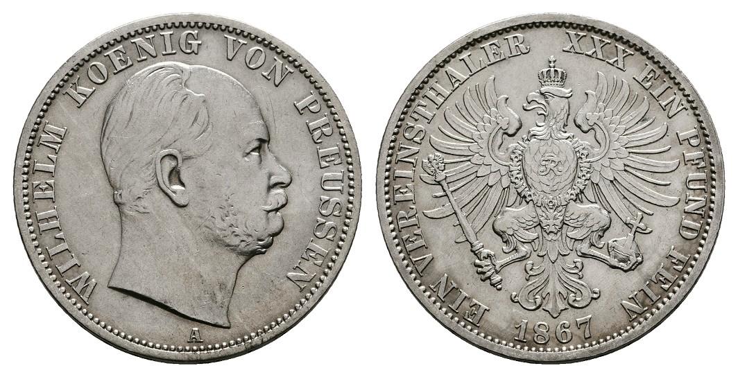  MGS Kaiserreich 3x 1 Mark (1874 E, 1874 F, 1875 E)   
