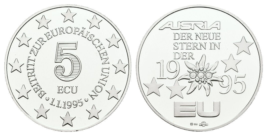  MGS BRD Silbermedaille zu 10 Euro 1997 mit Briefmarke Brandenburger Tor Feingewicht: 26,27g   