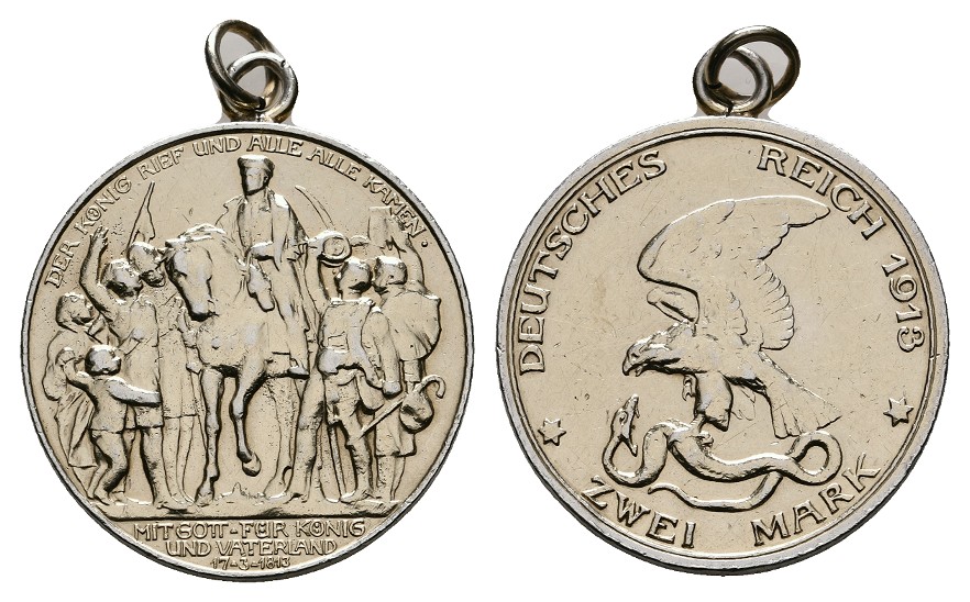  MGS Kaiserreich Lot 22 Münzen 1 Pfennig - 3 Mark (Alu)   