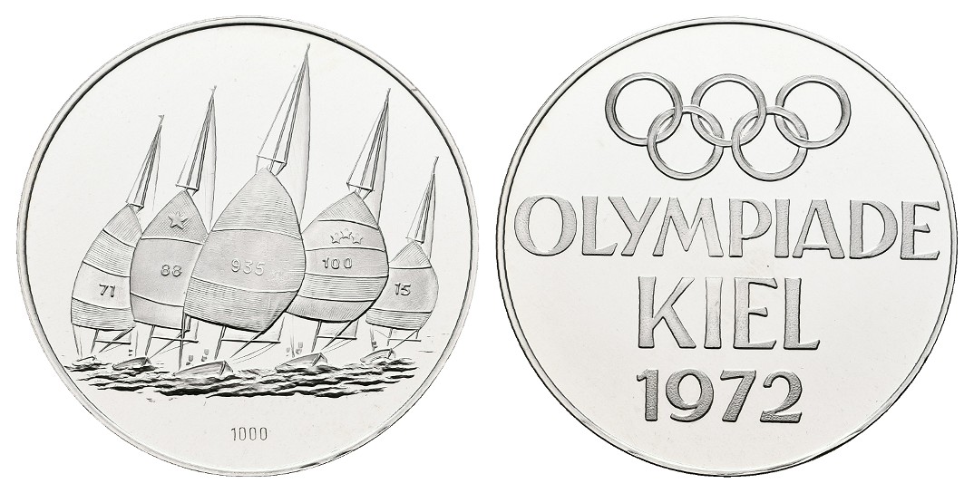  MGS Kuba 10 Pesos 1990 Olympiade 1992 Hochsprung PP Feingewicht: 25,90g   