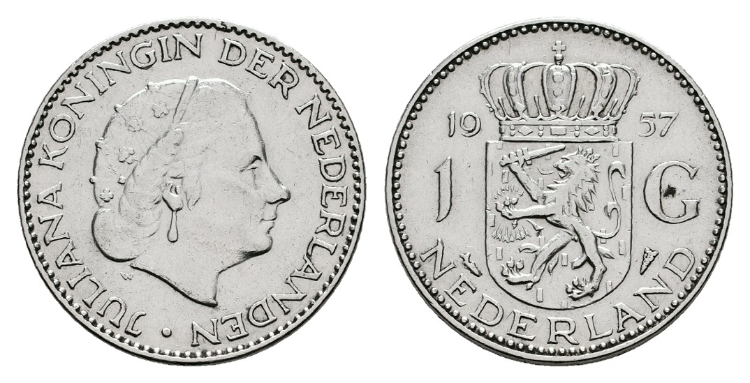  MGS Niederlande Wilhelmina 10 Cents 1917 Feingewicht: 0,9g   