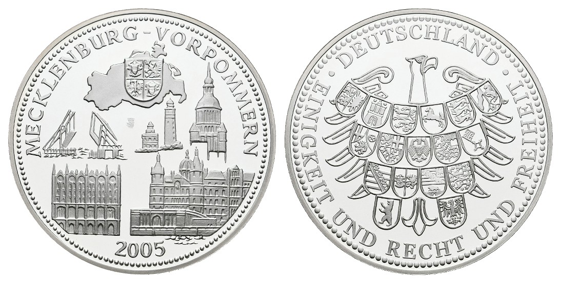  MGS Preussen kleine Medaille o.J. Wilhelm II. // Friedrich III.   