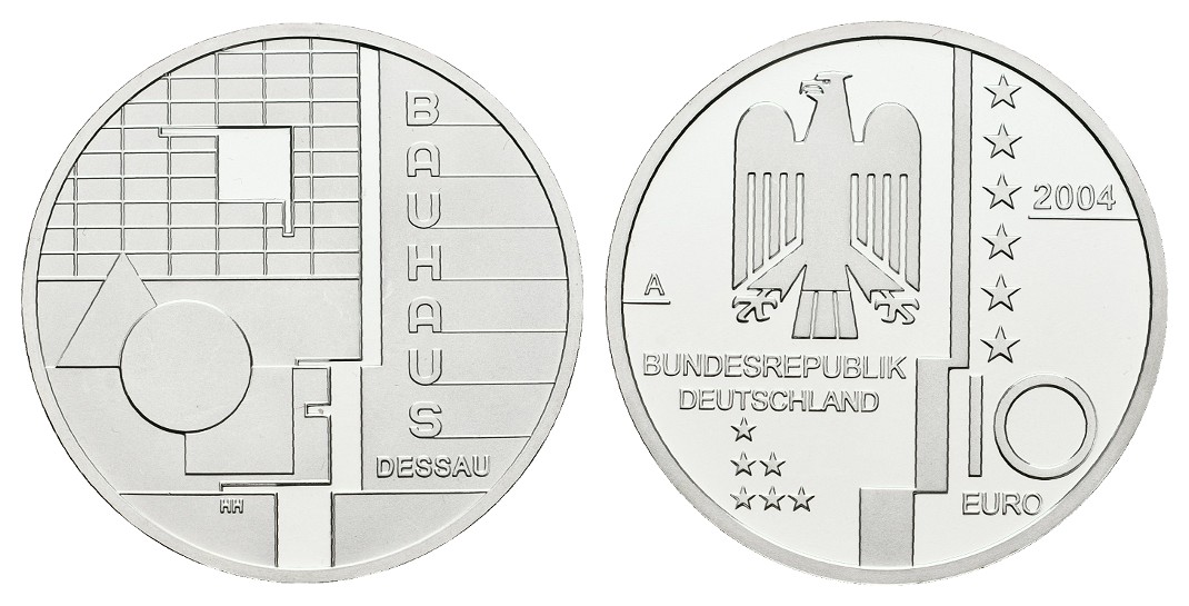  MGS BRD 10 DM 1998 F 50 Jahre Deutsche Mark Feingewicht: 14,34g   