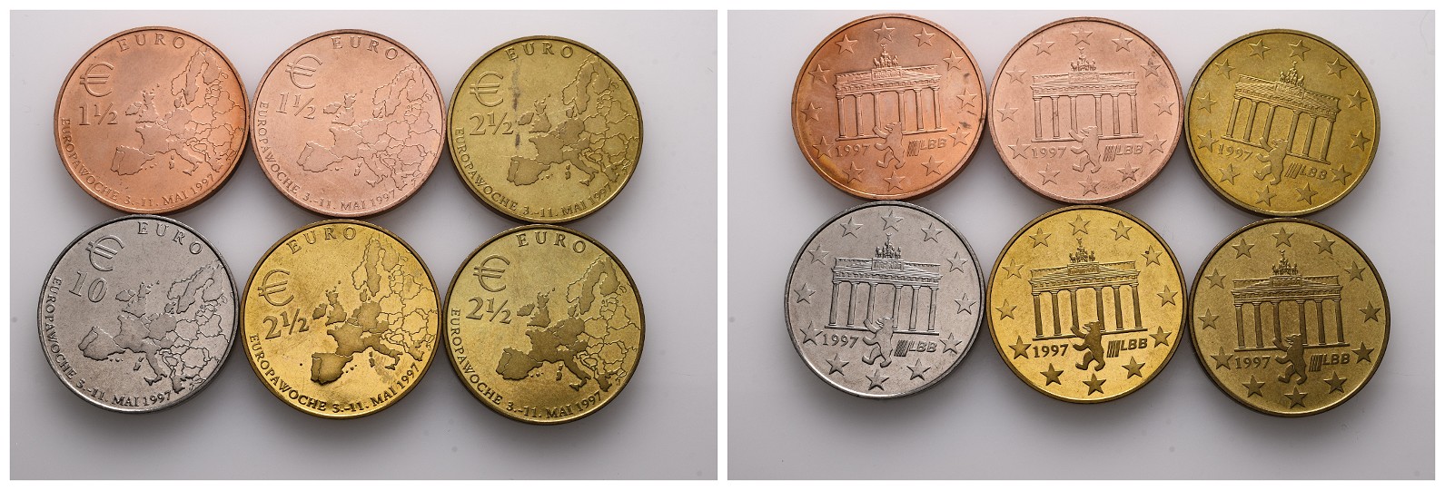  MGS Belgien KMS Gedenkmünzensatz Euroländer 3,88 Euro in Hardcover   